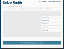 Tablet Screenshot of kelvinsmith.com
